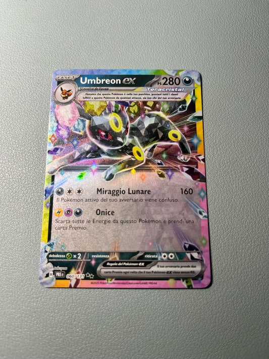 Pokemon - Umbreon Ex– Rare Pokemon Card – Prismatic Evolutions – NM