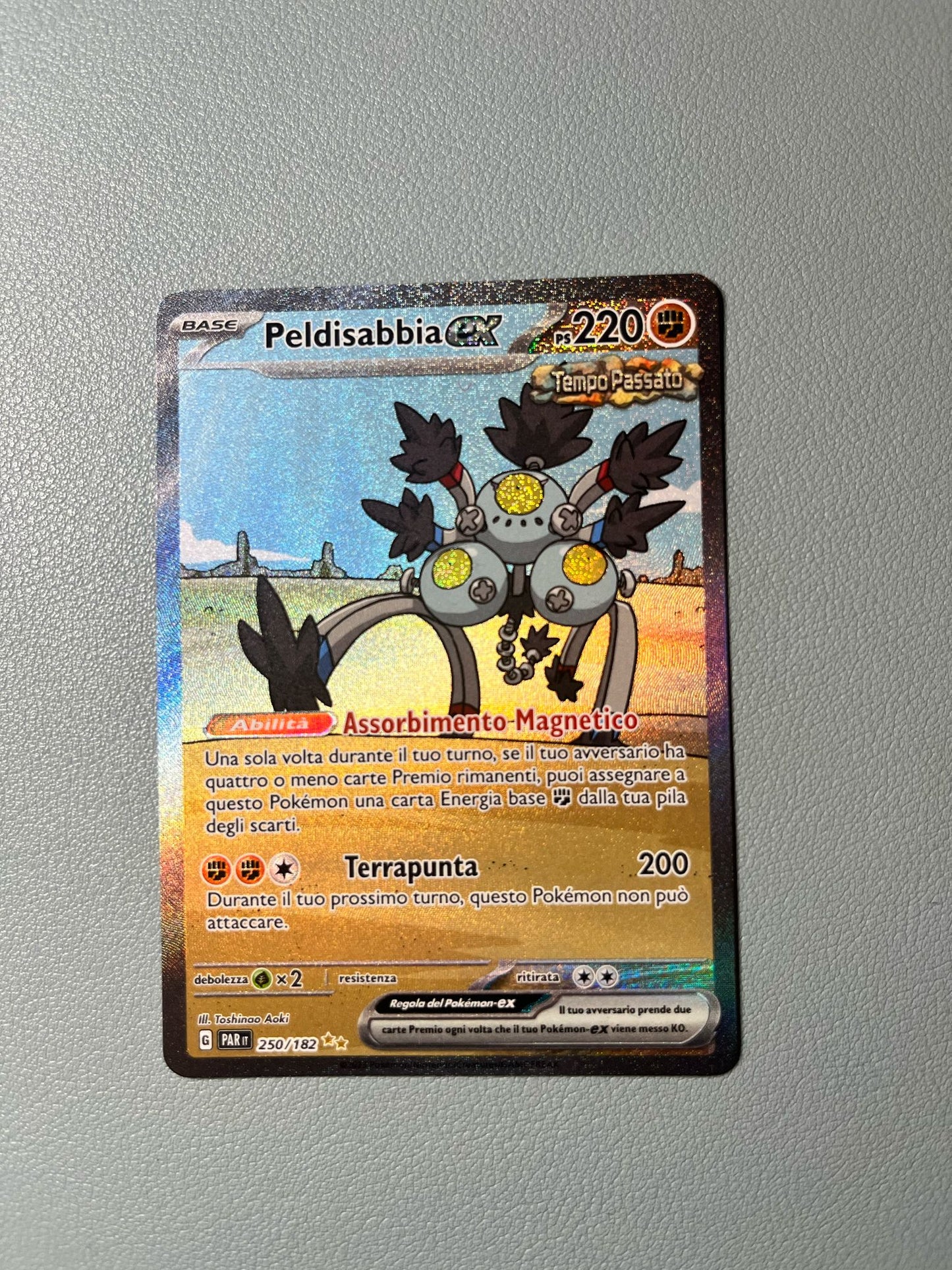 Pokemon Card Sandpelt Ex – Time Paradox Expansion ITA Near Mint