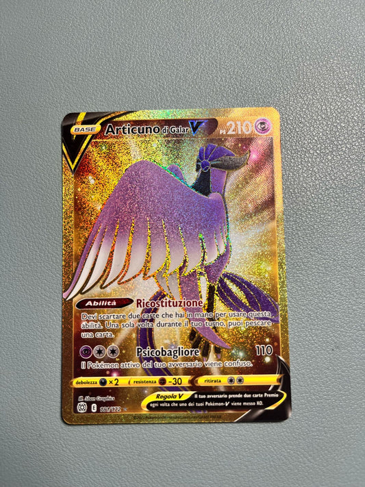 Pokemon Card - Galarian Articuno SR - Shining Stars - BRS 181 ITA