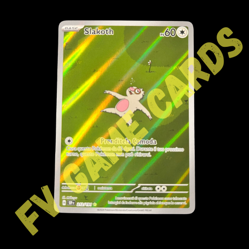 Pokemon - Slakoth Full Art - Lightning Sparks Italian SSP 212