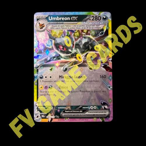 Pokemon - Umbreon Ex– Rare Pokemon Card – Prismatic Evolutions – NM