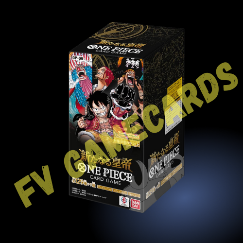 ONE PIECE CARD GAME – BOX OP-09 "The Four Emperors" – Versione Giapponese Sigillata